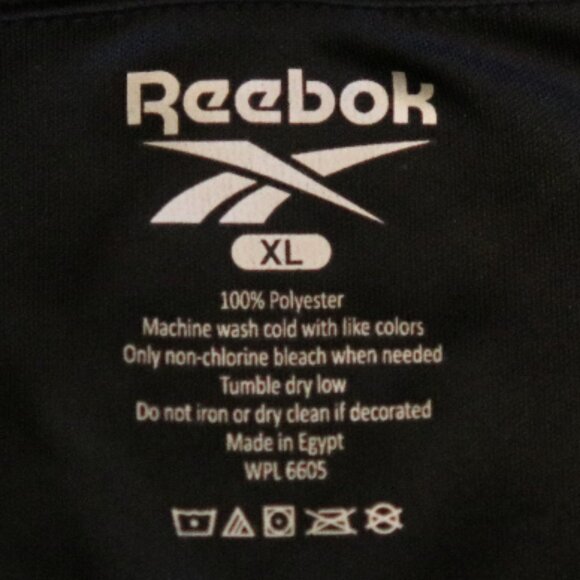 Reebok 100% Polyester embroidered ¼ zip pullover Size XL Brand new with tags - Picture 2 of 5